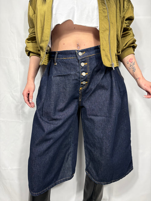 Bermuda jeans ballon