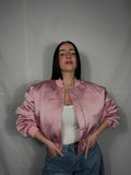 Bomber satin by LUMINA